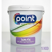 Point Boya Tam-Fix - Çok Amaçlı Mastik Yapıştırıcı (Beyaz, 1 Kg)