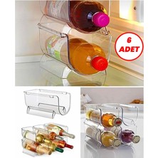 Feyza Design Şişe Organizeri, Buzdolabı Düzenleyici, Üst Üste Istiflenebilir, Pratik ve Şık