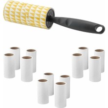 Feyza Design Tüy Toplama Rulosu Seti, 4 Yedek, Pratik ve Temiz Kullanım