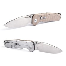 Real Steel Evolution Ironclad | D2 | Steel Frame & G10 | Stonewashed | 7911SC