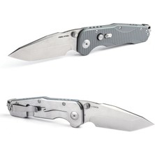 Real Steel Evolution Ironclad | D2 | Steel Frame & G10 | Stonewashed | 7912SG