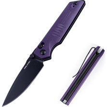 Real Steel Sacra | Black Pvd | G10 | 7711PB