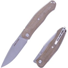 Real Steel Serenity Front Flipper | Micarta | 7682GM