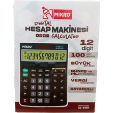 Mikro Hesap Makinesi 12 Haneli CL-8797