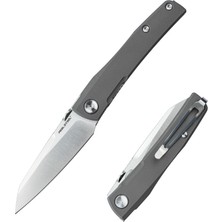 Real Steel Destra | Titanyum | S35VN | Phantom Flipper | 7221T