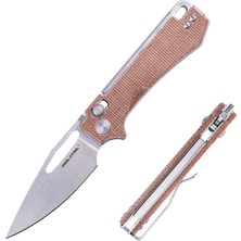 Real Steel Vis | 2.72"/68MM Blade | Micarta | 8051NM