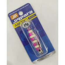 Major Craft Jigpara Micro Jpm-15 gr Jig Yem - Zebra Pink