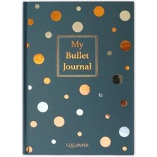 Ela's Paper My Bullet Journal Defter (Confetti Mavi)