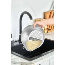 Alfa Life Marketing Paslanmaz Çelik Pirinç Süzgeci