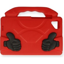 Mey İthalat Mey Ithalat®  iPad 2022 10.9 (10.nesil) Kılıf Like Stantlı Tablet Silikon - Kırmızı