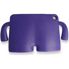 Mey İthalat Mey Ithalat®  iPad Pro 11 (2021) Kılıf Karakter Tablet Silikon - Mor