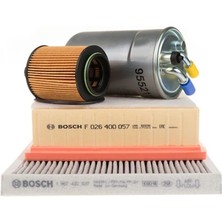 Bosch Opel / Corsa D (1.3) Dizel Euro 5 Periyodik Bakım Seti Uyumlu