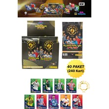 Hediyecik Panini Fifa Club World Cup 2025 Trading Card Dünya Kupası Oyun Kartları 40 Paket (240 Kart)
