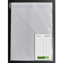 Smart Paper Label Smart Label Lazer Etiket 45X30 - A4  -500 Sayfa | Toptan Satış | Fırsat Ürünü
