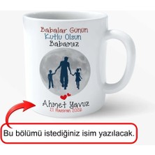 Babalar Günü Özel – Babalar Günün Kutlu Olsun Tasarımlı Porselen Kupa | Hediye Kupa