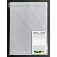 Smart Paper Label Smart Label Lazer Etiket 52.5X18 -  A4 500 Sayfa | Toptan Satış | Fırsat Ürünü