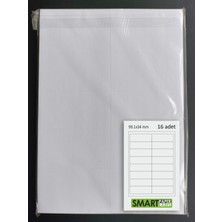 Smart Paper Label Smart Label Lazer Etiket 99.1X34 - A4 - 500 Sayfa | Toptan Satış | Fırsat Ürünü