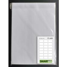 Smart Paper Label Smart Label Lazer Etiket 63.5X38.1 - A4 - 500 Sayfa | Toptan Satış | Fırsat Ürünü