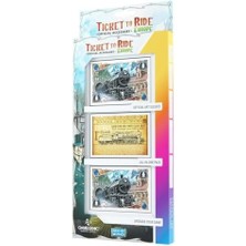 Skygo Gamegenic Ticket To Ride Europe Resmi Sanat Kolları | Hepsi Bir Arada 168 Kart Kılıfı Paketi | Kart Oyunu Tutacağı | The Ticket To Ride Europe Masa Oyunu ile Kullanım Için Tasarlandı | Tarafından