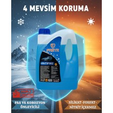 Freyr 4 Mevsim -42 Derece Süper Mavi Antifriz 3 Litre | Motor Radyatör Antifrizi
