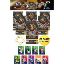 Hediyecik Panini Fifa Club World Cup 2025 Trading Card Dünya Kupası Oyun Kartları 20 Paket (120 Kart)