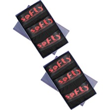 Softy 6’lı Erkek Pamuk Boxer Seti Siyah – Yumuşak Dokulu Pamuk Nefes Alan Kumaş M