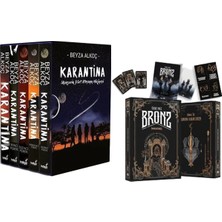 İndigo Kitap Karantina Serisi Seti-5 Kitap Takım- Ciltli Kutulu ve Bronz 3 Imparatoriçe Kutulu Ciltli