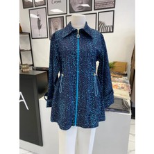 2k Leopar Desenli Kısa Kap