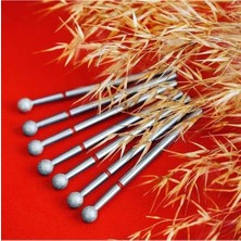 Özgürce 5'li Kırmızı Top Elmas Freze Uç Seti, Yüksek Performans ve Dayanıklılık