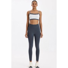 COMEUP Basic Spor Hafif Tayt Karbon Gri