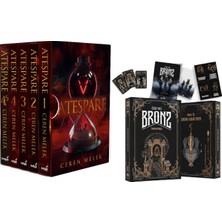 İndigo Kitap Ateşpare 5 Kitaplık Kutulu Set - Ciltli ve Bronz 3 Imparatoriçe Kutulu Ciltli