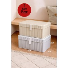 ALAS 2 Adet Karışık Renk Baza Altı Giysi & Yastık Mini Hurç