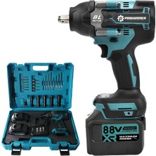 Prohummer PH305 Yeni Profesyonel Kömürsüz Akülü 88VF Somun Sıkma Sökme Seti 1100NM