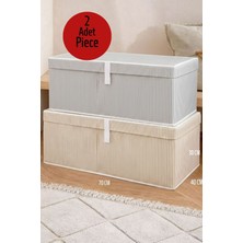 ALAS 2 Adet Çok Amaçlı Baza Altı Mega Plus Büyük Boy Hurç