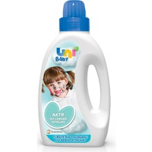 Uni Baby 1500 ml Aktif Sıvı Çamaşır Deterjanı 10 Yıkama Özelliği ile Bebekler İçin Güvenli