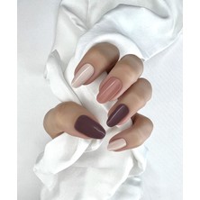 Özgürce Şık ve Doğal Görünümlü Nude Tırnak Şeritleri, Kolay Uygulama