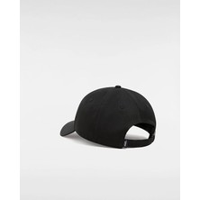 Vans Court Side Curved Bill Jockey Şapka Standart Beden Siyah Erkek Kullanımı İçin Rahat Tasarım