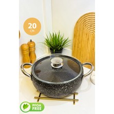 Fithome 20 cm Ultra Granit Kaplama Fırına Girebilir Ezme Derin Tencere