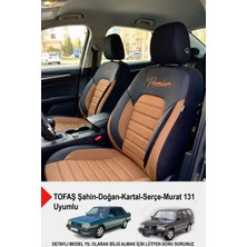 Gm Design Premium Serisi Lüks Keten Oto Koltuk Kılıfı (Tofaş Kartal-Şahin-Doğan-Serçe-Tempra Ile Uyumlu)