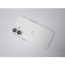 Epro iPhone 16 Uyumlu Ultra Ince Tam Kamera Lens Korumalı Hoparlör Toz Önleycili Mat Şeffaf Kılıf
