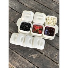 Feyza Design 6'lı Porselen Kahvaltılık Seti, Zarif ve Şık Tasarım