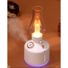 WİderMarkt Nostaljik Gaz Lambası Tasarımlı Ultrasonik Difüzör – Aromaterapi Nemlendirici – Hava Nemlendirici
