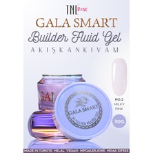 Özgürce Milky Pink Protez Tırnak Jeli, 30G, Akışkan ve Güçlü Yapı