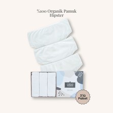 Cielo Venti Must Have | 3'lü Organik Pamuk Hipster Külot