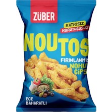 Züber Noutos Ege Baharatlı Fırınlanmış Nohut Cipsi 55 Gr