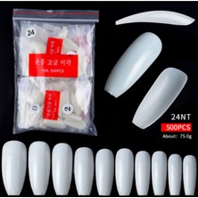 Özgürce 500'LÜ Nail Art Poly Jel Tırnak Kalıp ve Uzatma Seti