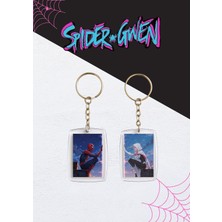 Piece Of Date Spiderman ve Gwen Anahtarlık