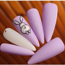 Özgürce Şık ve Doğal Görünüm Için Takma Tırnak Stiletto Seti, Kolay Kullanım