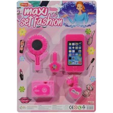 abnturk Kartelada Kız Çocuk 5 Parça Güzellik Seti Kız Çocuk Oyuncağı