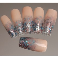 Özgürce Parlak ve Doğal Görünümlü Takma Tırnak Seti, Kolay Kullanımlı ve Şık Tasarım